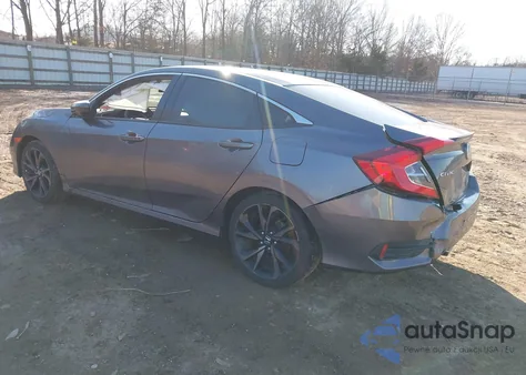 2020 Honda Civic Sport z USA, uszkodzony, nr VIN 19XFC2F84LE211076